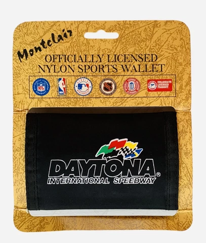 Vintage Officially Licensed Daytona International Speedway Nylon Wallet *NEW* Cover