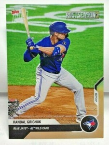 Randal Grichuk 2020 Topps Now Postseason #PS-109 - TORONTO BLUE JAYS - SP /673