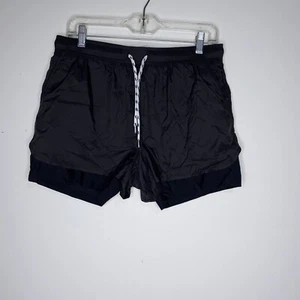 Nuevos Pantalones Cortos para Mujer Asos Talla M Negros Forro Atlético Bolsillos Cordón Correr - Imagen 1 de 6