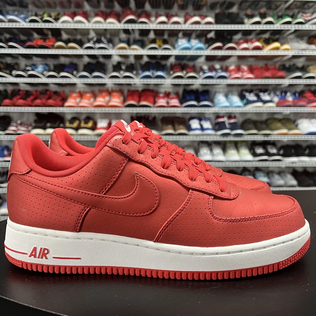 Nike Air Force 1 '07 LV8 Low Action Red for Sale | Authenticity