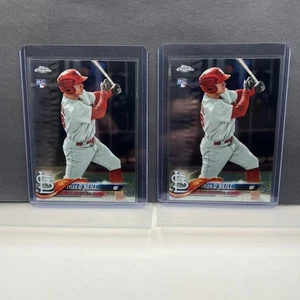 Lot of (2) Tyler O'neill 2018 Topps Chrome #35 RC Rookie Cardinals Orioles O's B - Picture 1 of 22