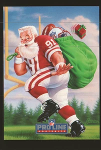 1991 Pro Line Portraits Scambio di Babbo Natale #1991 - Babbo Natale EXCH 91-712 - Foto 1 di 2