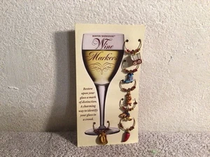 Anelli Charm Bicchiere Vino Marcatori Tema Occidentale - Foto 1 di 5