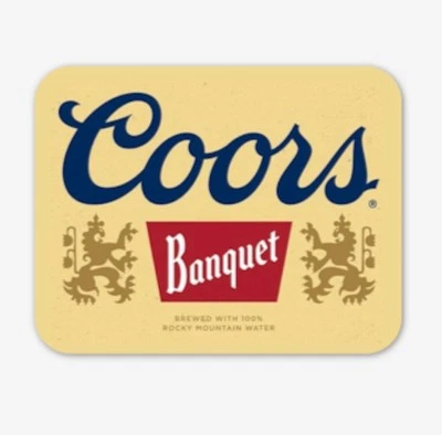 Coors Banquet Decal Sticker - Image 1 of 2