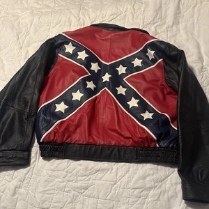 Vintage Leder Biker Jacke - Medium - Sammlerstück Americana Style - Bild 1 von 11