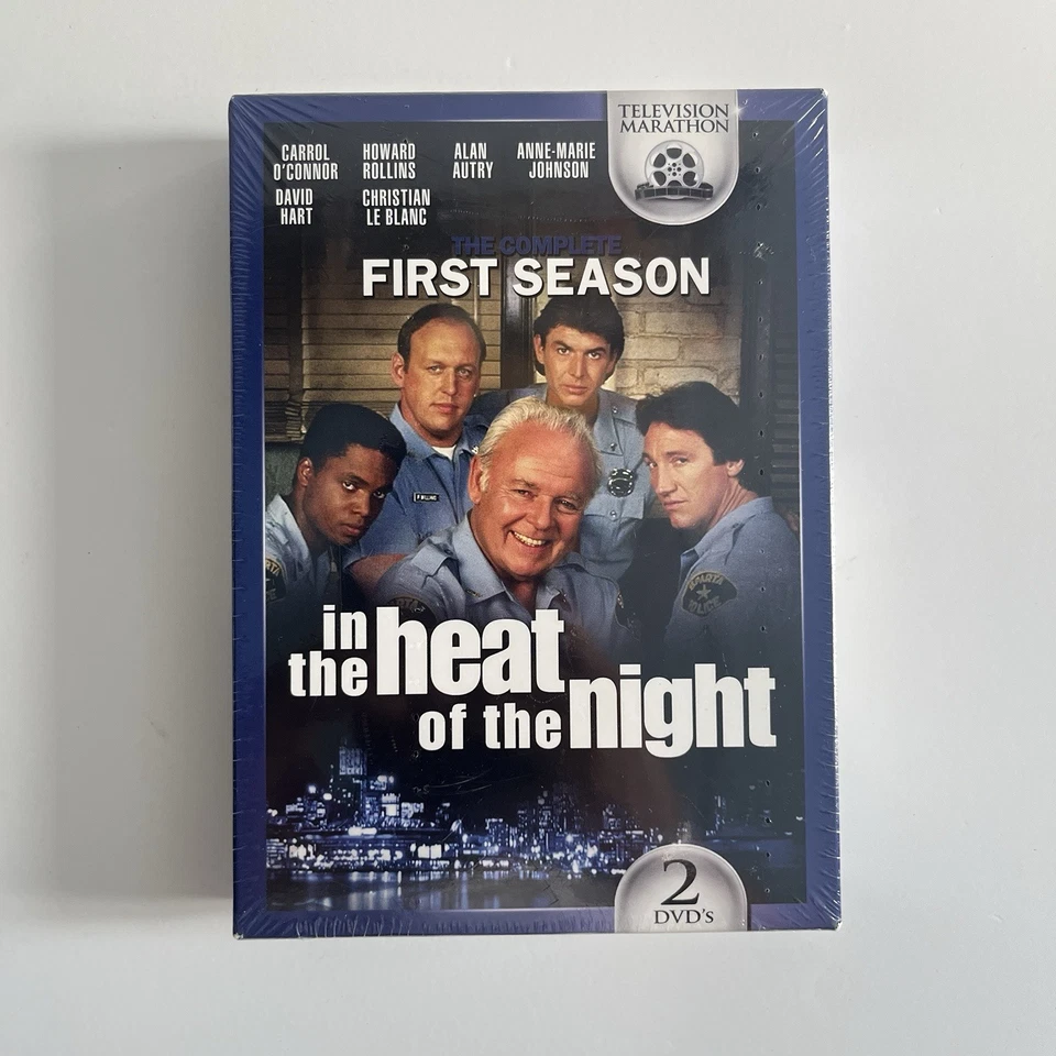 in The Heat of The Night Complete First 1st Season 1 One 2 Disc TV DVD 1988