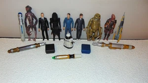 Doctor Who Figuren Slitheen, Tenth Doctor, Captain Jack, The Hoix Actionfiguren - Bild 1 von 12