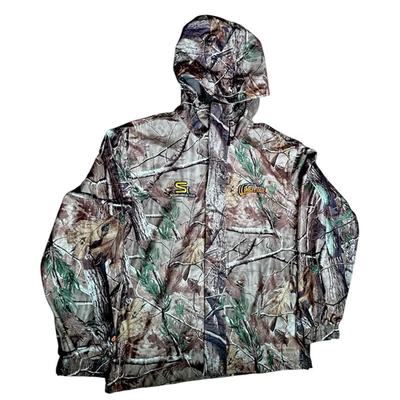 Realtree Team Whitetail Sniper Shell Scent Shield Rain Jacket  -  Men's Medium - Image 1 of 2