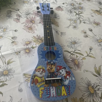 Blue Paw Patrol Ukulele/Guitar 2021 First ACT, Super Fun Day 20” - Image 1 of 4