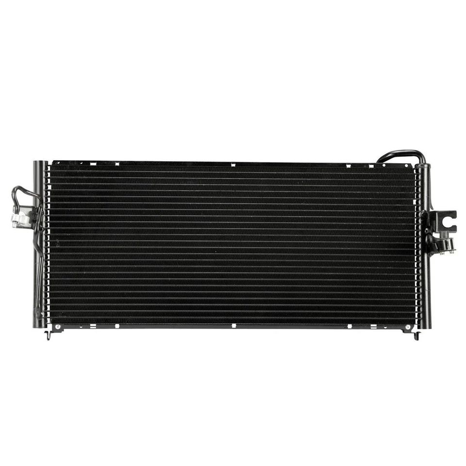 Condensador de aire acondicionado de aluminio de repuesto para 95-97 Nissan 200SX 1.6 2.0 L4 compatible con AC4648 Foto 1 de 1