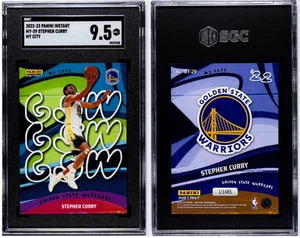 2022-23 Panini Instant MY-29 STEPHEN CURRY My City SGC 9.5 S211 - Picture 1 of 3
