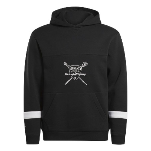 SUPREME Felpa con cappuccio unisex Harry Potter nera taglia L