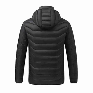 Electric Heated Cotton Jacket Four Control 21 Zone Battery Powered ICVN - Picture 1 of 10