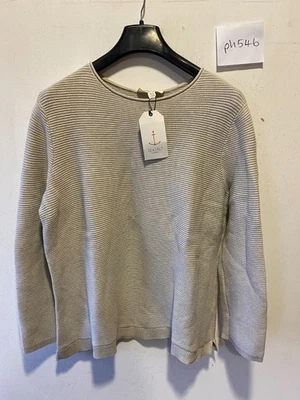 SEASALT CORNWALL Kinter Chalk Grey Knit Jumper  Size UK 16     (ph546) - Image 1 of 4