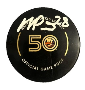 ALEXANDER ROMANOV SIGNED NEW YORK ISLANDERS OFFICIAL GAME PUCK AUTOGRAPH W/ CASE - Picture 1 of 1