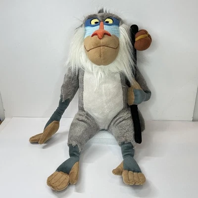 Juguete de peluche de personaje de babuino de peluche Rafiki Rey León de Disney Store Foto 1 de 4