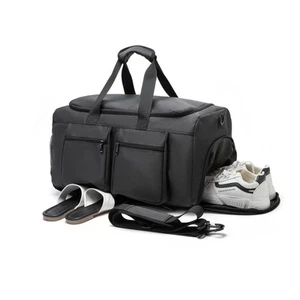 Gym Bag, Weekender Bag for Men Women Travel Duffel Bag with Wet Pocket Overni... - Picture 1 of 7