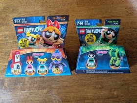 Lego Dimensions 71346 71343 Powerpuff Girls Team & Fun Pack New In Box