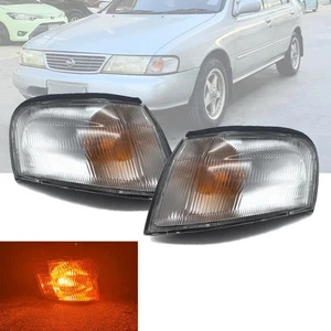 LED AMBER CORNER PARKING LIGHT MARKER FOR NISSAN SUNNY SENTRA B14 SEDAN 94-97 - Picture 1 of 5