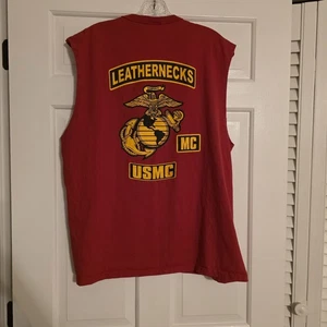 U.S. Marine Corps USMC Leathernecks Herren T-Shirt Sleeveless Tee - Bild 1 von 5