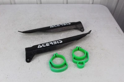 1994 - 2003 Kawasaki KX250 Fork Guard set Guards Guides KX 125 250 94/4 - Image 1 of 4