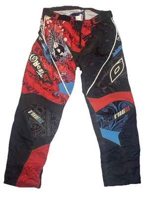 Calça O’Neal Mayhem Masculina O’Neal MX 34x29 Bicicleta Suja Off-road Motocross Caveira - Imagem 1 de 4