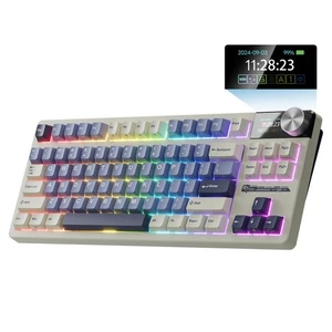 S85 Wireless Mechanical Keyboard, 85% Wireless TKL Keyboard with Display & Ra... - Picture 1 of 9