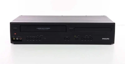 Phillips DVP3355V/F7 DVD VCR Combo Working No Remote Tested - Image 1 of 2