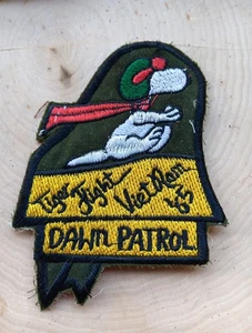 Vietnamkrieg SNOOPY Dawn Patrol Tigerflug 1965 Luftwaffe USAF Schulteraufnäher - Bild 1 von 2