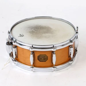Used Snare Drum Gretsch C-5514S Custom Series Maple 14X5.5 - Picture 1 of 6