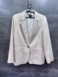 Blazer ME+EM Ivory The Wear With-Everything Talla UK 12 - Imagen 1 de 22