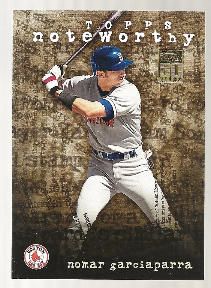 2001 Topps Baseball Nomar Garciaparra Noteworthy Insert #TN9 - Image 1 of 2