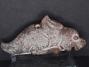 Hongshan Nephrite Jade Flying Dragon Pendant - Picture 1 of 8