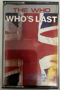 RARE THE WHO WHO’S LAST UNIQUE COVER MALAYSIA CASSETTE NOT LP EP - Picture 1 of 3