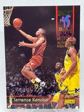 Terrance Rencher 1995 Signature Rookies Draft Day #19 Autograph /7750 RC Auto