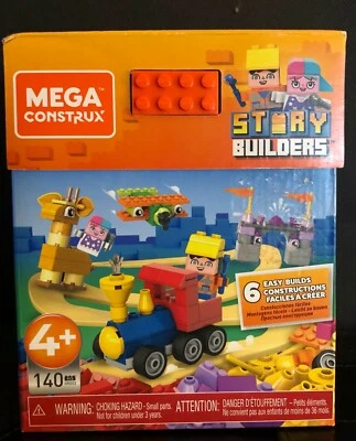 MEGA CONSTRUX STORY BUILDERS ~ 6 EASY BUILDS CONSTRUCTION 140 PCS - Image 1 of 4