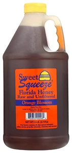 Buzzn Bee Raw Florida Honey, Raw and Unfiltered Orange Blossom, 6 Pounds - Picture 1 of 8