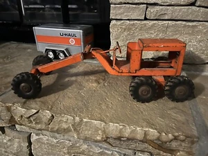 Vintage STRUCTO ROAD GRADER 1950'S All-Metal Orange. Grader Not Available - Picture 1 of 2