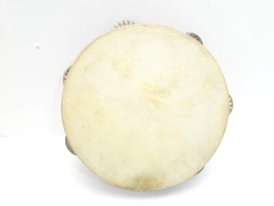 Pandereta vintage Ludwig Professional 8" con cabeza de becerro Foto 1 de 4