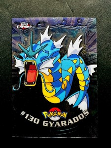 2000 Pokemon topps Chrome Series 2 #130 Gyarados