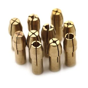 11pz Kit Dadi Colletta Set Strumenti Cambio Parte Potenza Rotante per Accessori Dremel - Foto 1 di 12