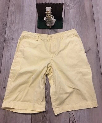 Polo Ralph Lauren Boys Khaki shorts Size 18 Minimal Wear Yellow - Image 1 of 4