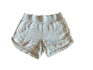 Athleta Damen Relais Shorts hellbraun taupe Gr. M Taschen Borte - Bild 1 von 9