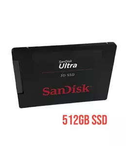 SanDisk 512GB SSD Ultra 3D SDSSDH3-512G 2.5" SSD - Picture 1 of 2
