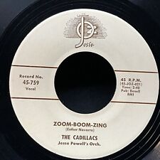 The Cadillacs, Zoom-Boom-Zing / Carelessly, 7" 45rpm, Vinyl VG+