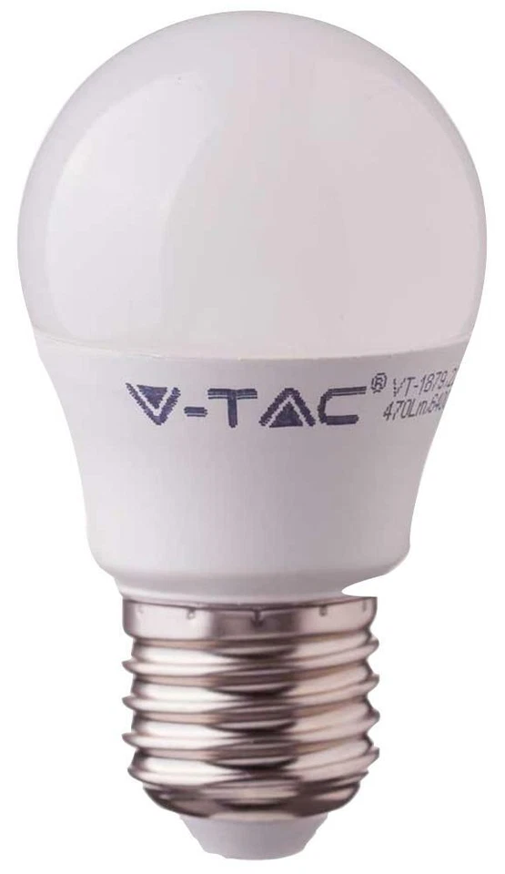 LAMP LED 4.5W G45 4000K E27 A++, BEAM ANGLE 180°, CCT 4000K, DIMMABLE FOR V-TAC - Image 1 of 1