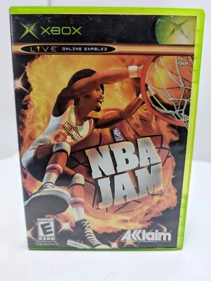 NBA JAM (Microsoft Xbox, 2003) Complete and Tested Working Authentic  - Image 1 of 3