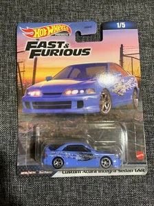 Hot Wheels Fast & Furious Custom Acura Integra Sedan New 2023 1/5 - Picture 1 of 3