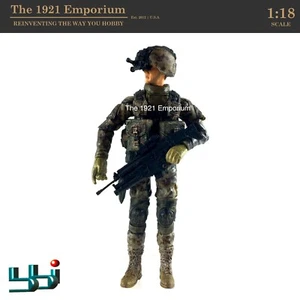 1:18 Blue Box Toys BBi Elite Force Modern US Desert Special Forces NVG Soldier - Picture 1 of 3