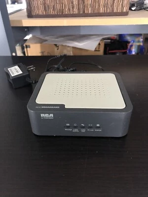 RCA DCM425 Digital Broadband Cable Modem Works Used - Image 1 of 4